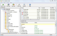 File Undelete 2009 screenshot